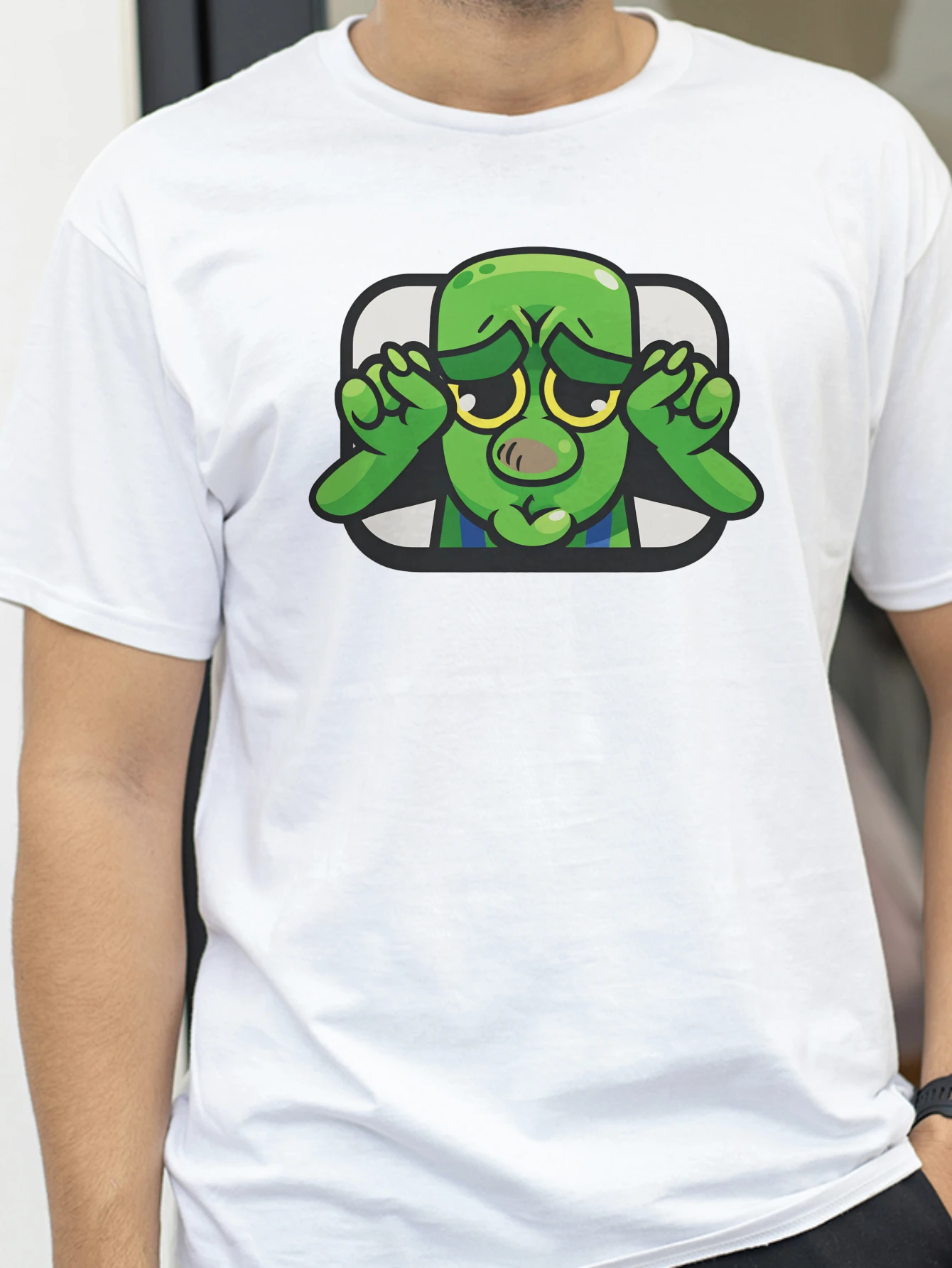 ميميمي كلاش رويال عفريت البكاء تي شيرت الرجال النساء مضحك الجرافيك طباعة تي شيرت عادية Crewneck تيز الصيف قصيرة الأكمام التي شيرت #1