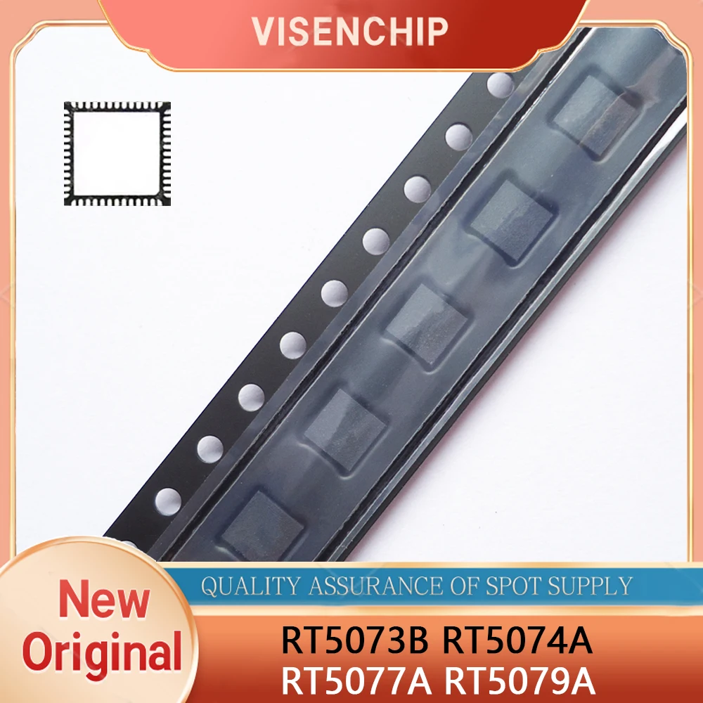 1piece New RT5077A RT5073B RT5074A RT5079A RT5073BGQW RT5074AGQW RT5077AGQW RT5079AGQW QFN-52