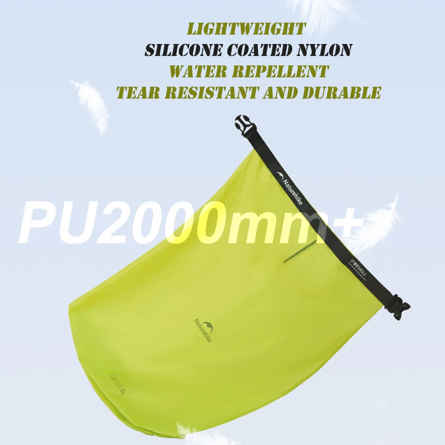 Naturehike 2L/4L/8L Multipurpose Storage Bag Compressed Bag Lightweight Nylon Waterproof Camping Travel Business Trip Portable