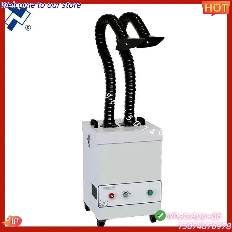 2026 High Quality 200W Digital Smoke Purifier Fume Extractor Remote Control 1-Year Warranty for CO2 Machine Core Motor