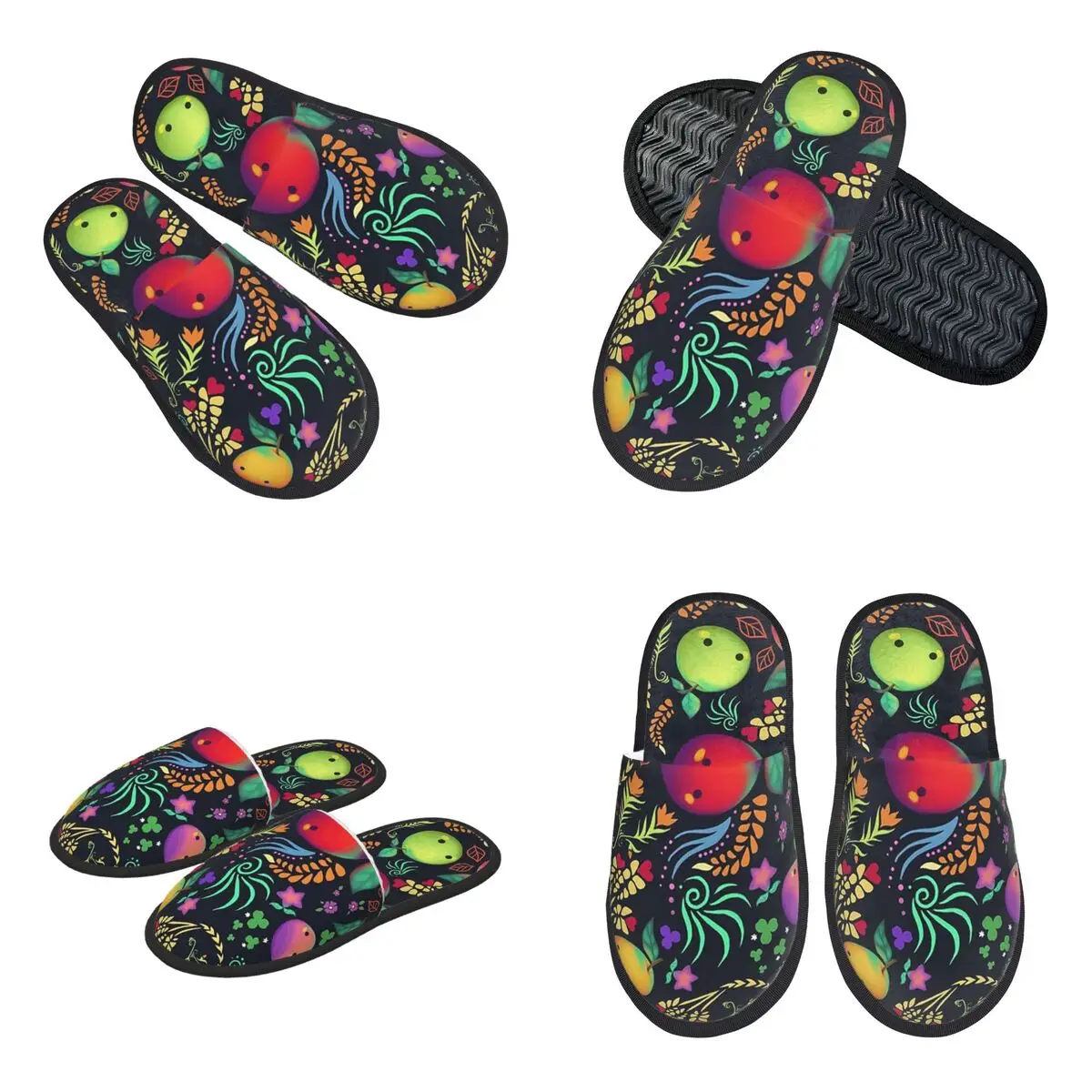 Custom SDV Farm Valley Friends Stardew Valley Game Slippers Memory Foam Warm Soft Women House Slipper Indoor Fluffy Shoes