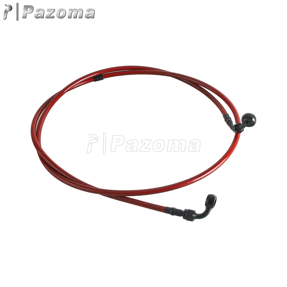 Motorcycle Extended Upper Brake Line 149cm 157cm For Harley Road Glide 2015-23 Front Stop Line Kit Fit 8"-14"/15"-18" Handlebar view 3