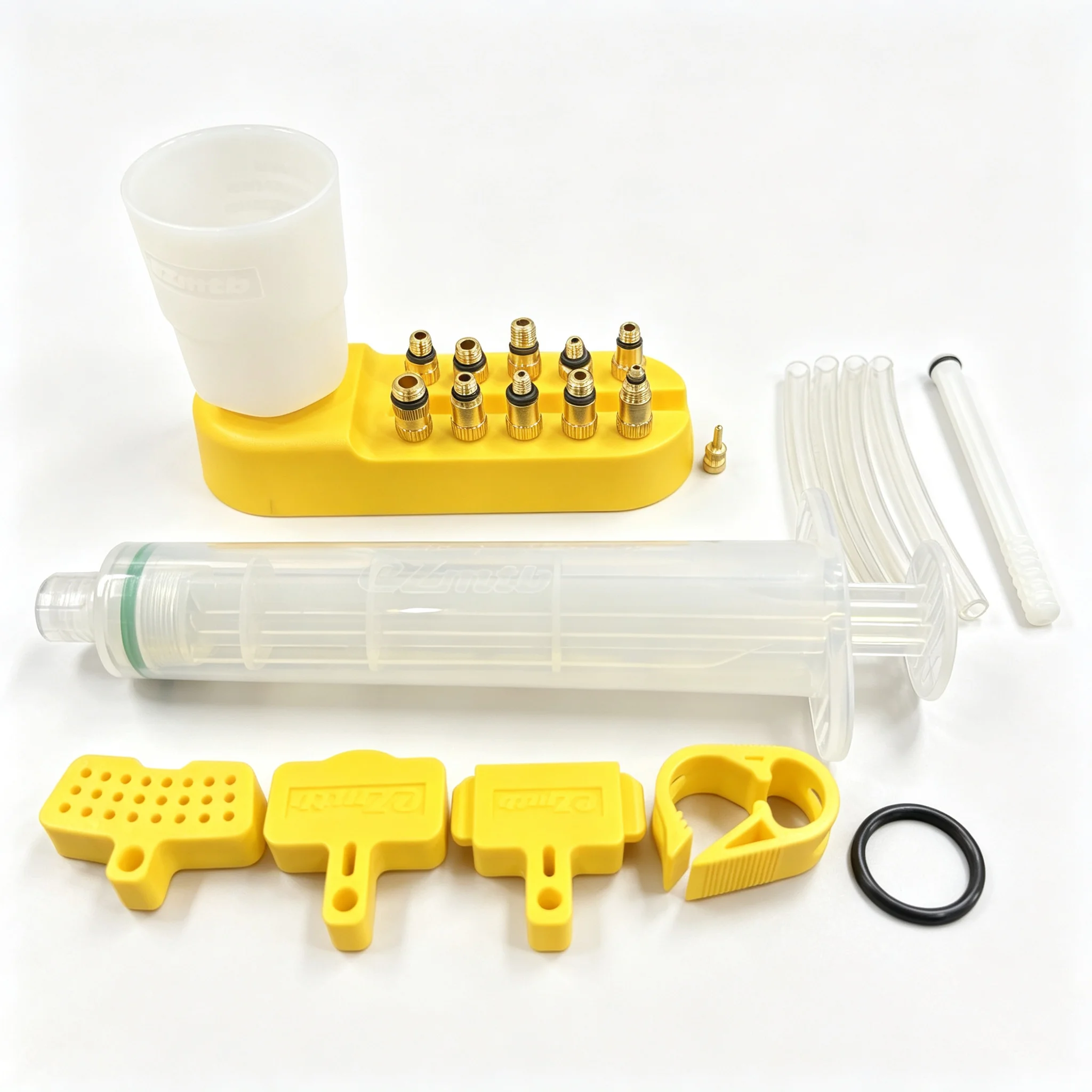 Kit de Sangria e Manutenção de Óleo para Freios a Disco Hidráulicos de Bicicletas e Patinetes Elétricos EZmtb 2024 Lite - Ferramenta de Reparo para Bicicletas de Estrada