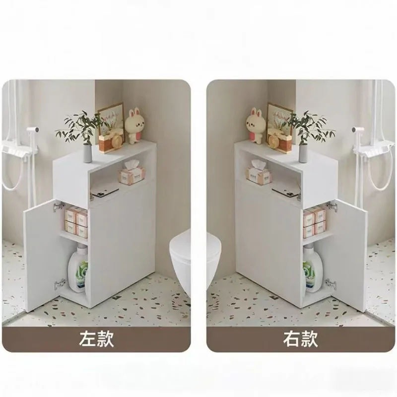 Honeycomb aluminum bathroom cabinet, toilet crevice storage cabinet, toilet narrow side cabinet floor waterproof storage cabinet