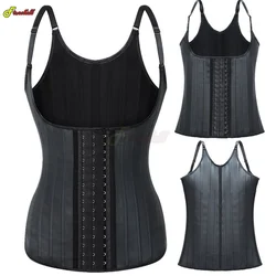 Women Latex Waist Trainer Women Binders Shapers Modeling Strap Corset Colombian Girdles Body Shapewear Faja Shape Sport Vest