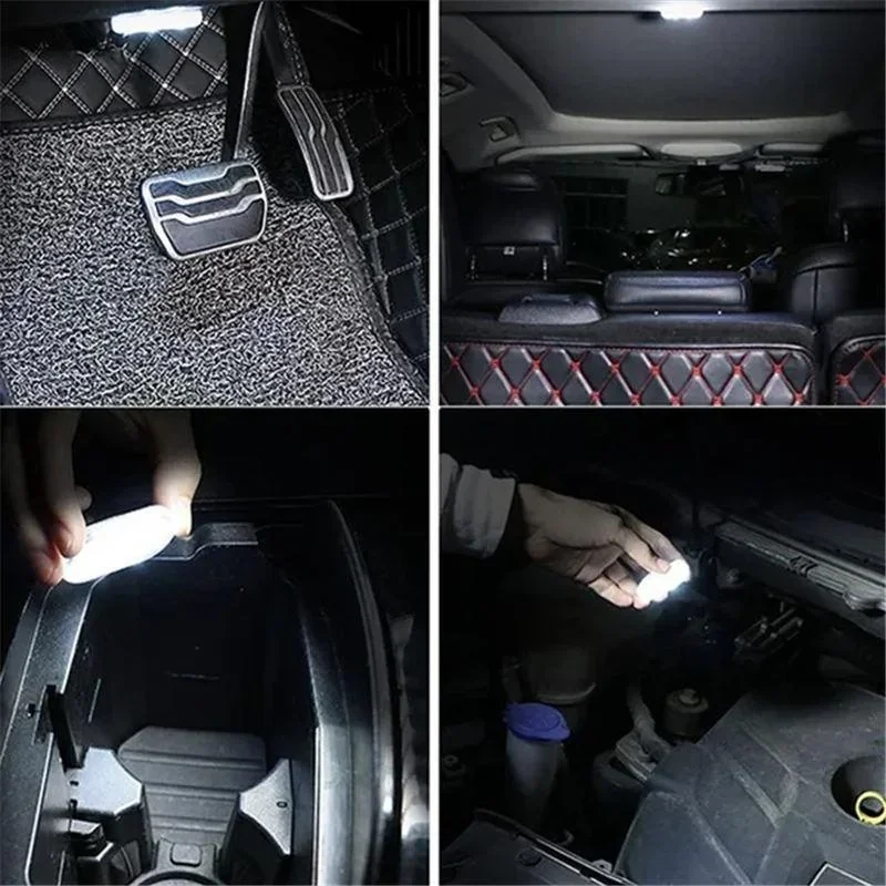 Kabellose LED-Leuchten für Autoinnenraum, Auto-LED-Innenbeleuchtung, USB-Aufladbare Automotive Neon-Akzentbeleuchtung – Detail 8