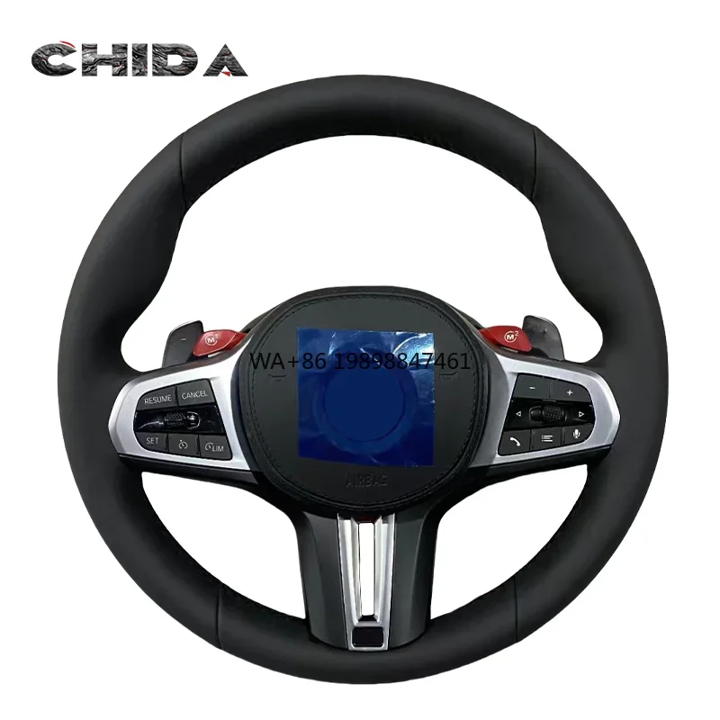 

Latest Custom Full Leather Steering Wheel for BMWs M2 G87 M3 G80 M4 G82 G42 G20 F87 F80 F81 F82 F83 F10 F30