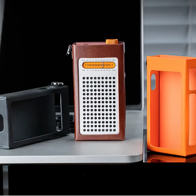 FiiO SK RR13 Protective Case Cover For RR13 FM Raido Original Official Leather Case Tailored Specially Designed For RR13 Radio