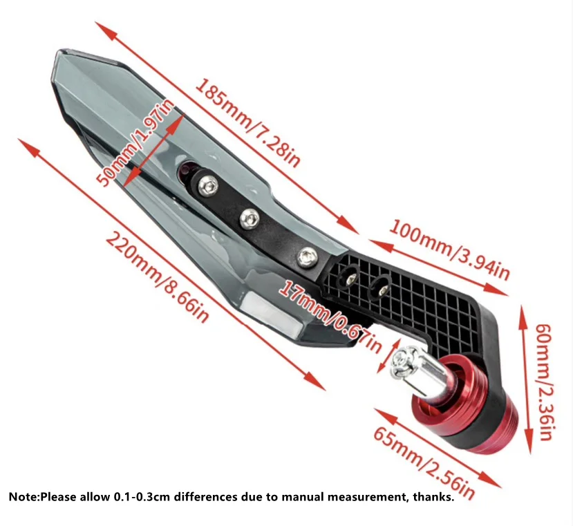 Guardamanos a prueba de viento, protector de parabrisas modificado, equipo de protección para Kawasaki NINJA636 Vulcan VN900, VN 900