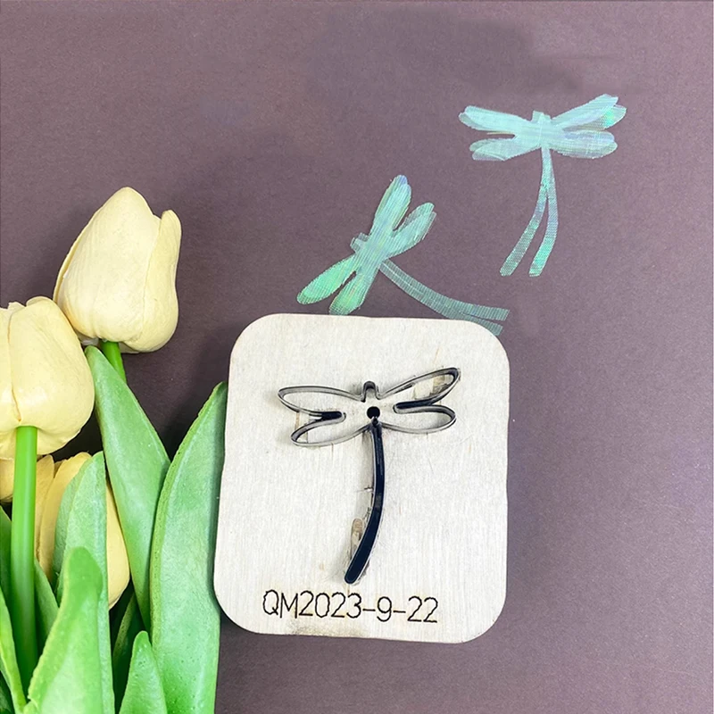 

Dragonfly Leather Cutting Die, Custom Design Size, Laser Blade Mold, Wood Mold,Paper Cutting Templates,Pendant Making Supplies