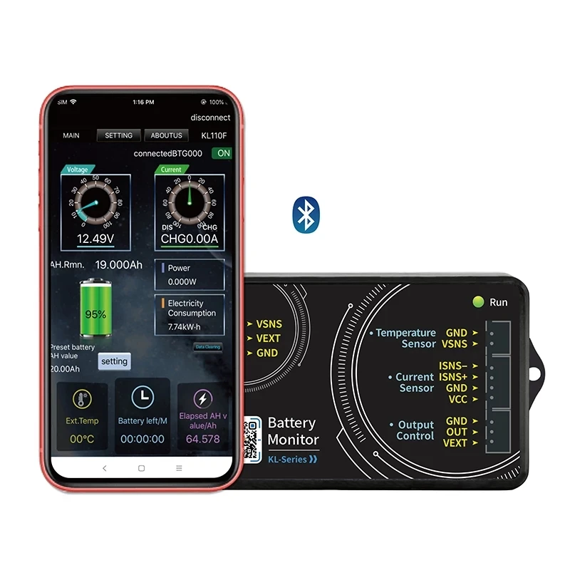 JUNCTEK DC 120V 100A/400A/600A licznik Coulomb bateria litowa kable rozruchowe akumulator detektor pojemności fosforan litowo-żelazowy