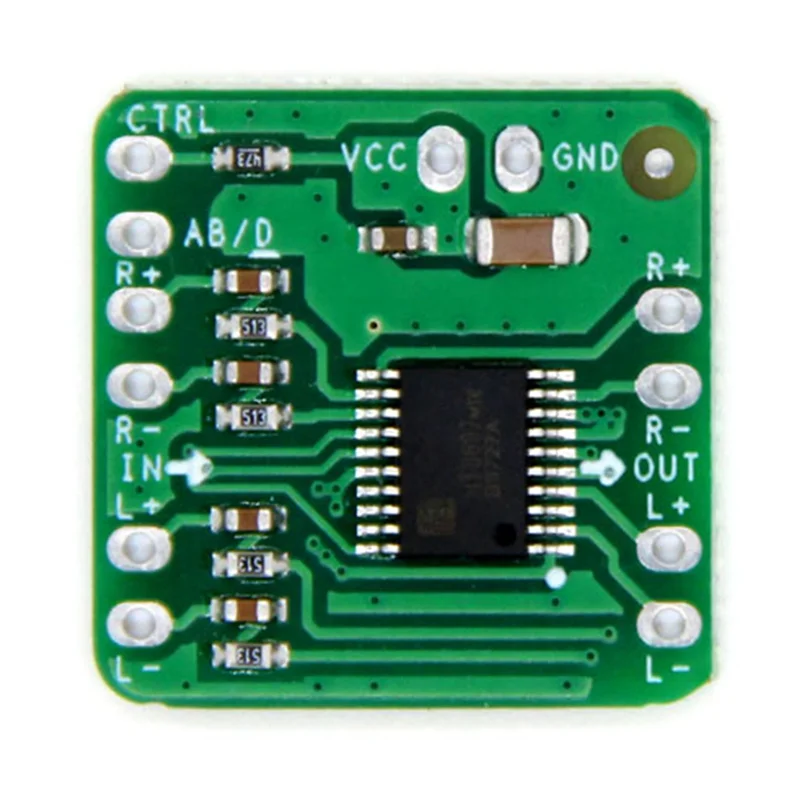 

Differential Power Amplifier Board 2X10W Digital Class D Audio Power Amplifier HT8697 3.6-8.5V Differential Input