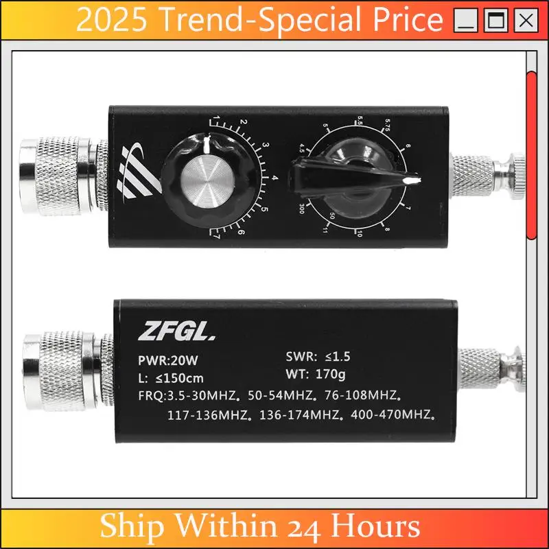 CHYY Top 30W QRPคลื่นสั้นเสาอากาศ 5Mhz-55MhzเสาอากาศFull-Band Tunedเสาอากาศทนทานติดตั้งง่ายใช้งานง่าย