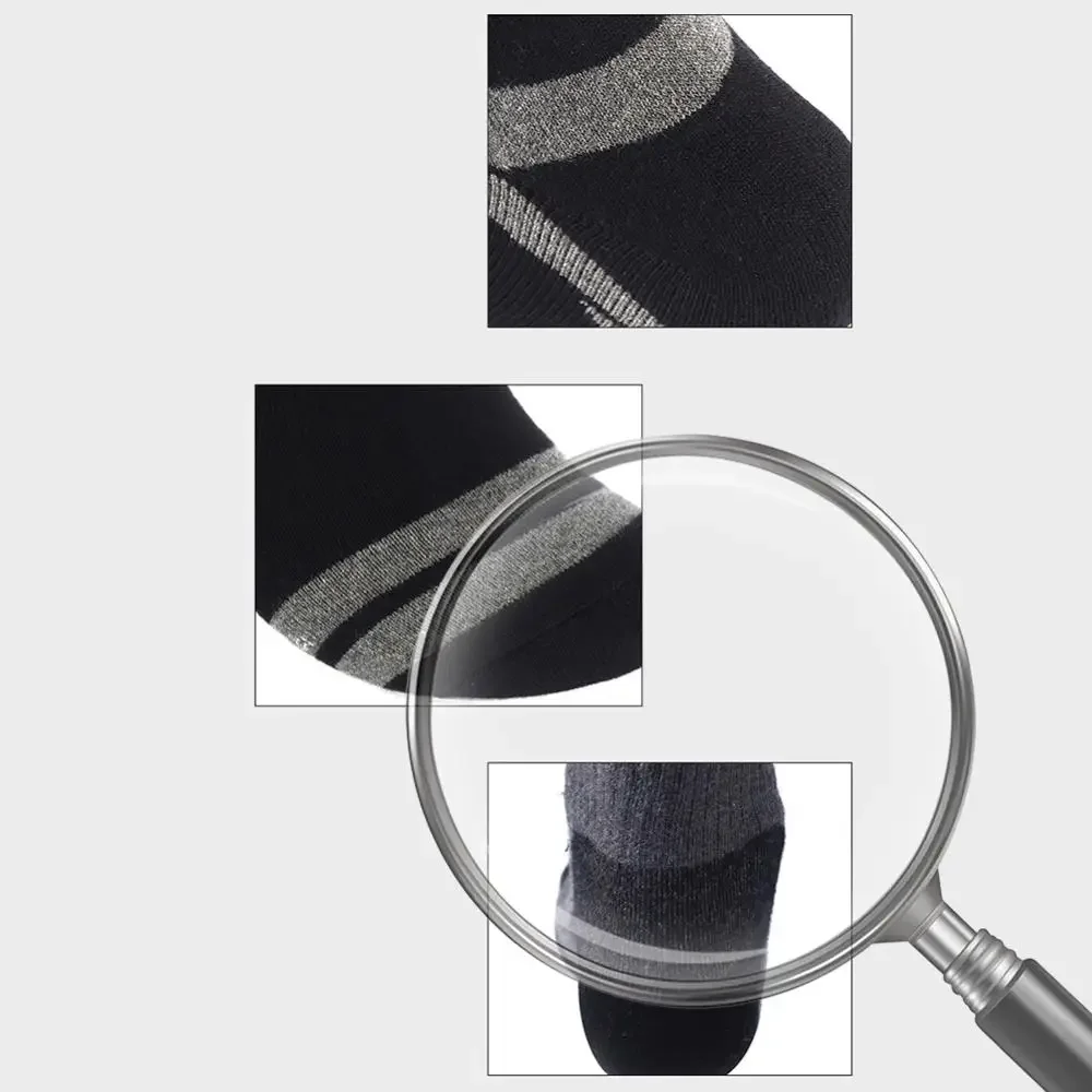 

USB Electric Heated Skiing Socks Unisex Washable Thermal Insulated Socks Soft Thickened Heating Socks Winter Outdoor Must Have