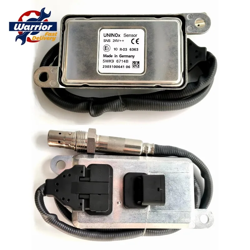 Brand New and High Quality Nitrogen Oxygen NOx Sensor for Truck Parts 5WK96614A 5WK96714B 5WK9 6714 5WK9 6614A