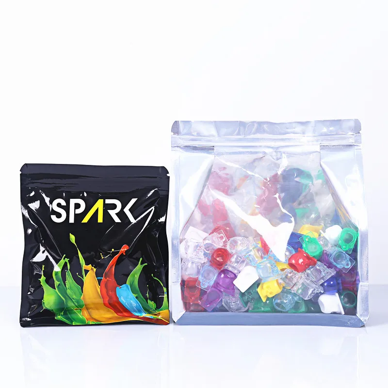 Newest 11*13mm 50pcs/bag  Disposable Miexd Colors Tattoo Skull Ink Cup