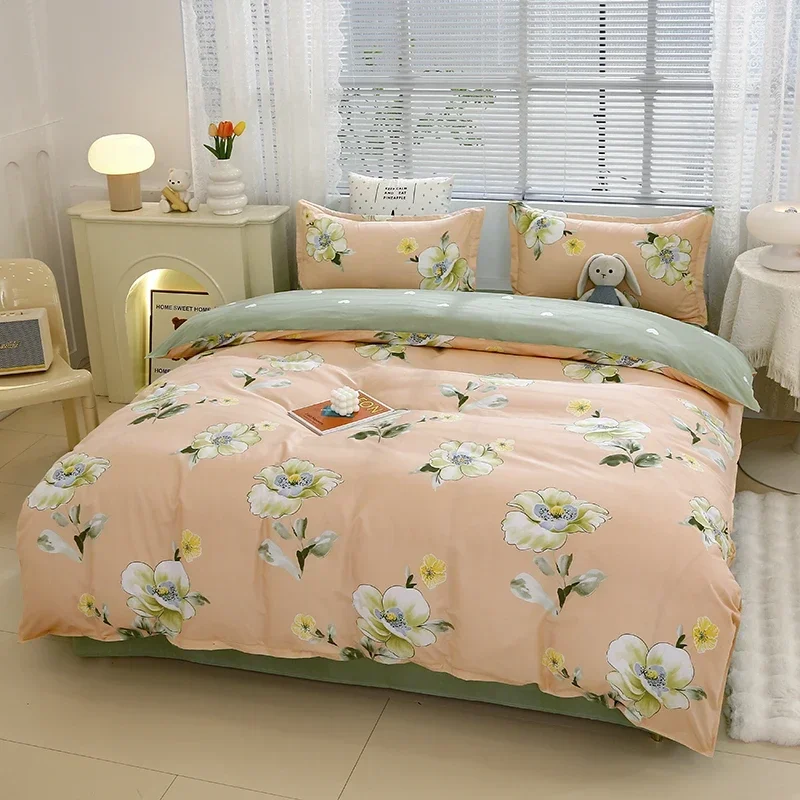 

4-piece bedding set comforter set Soft and comfortable for be suited to four seasons Suitable for the room dormitory