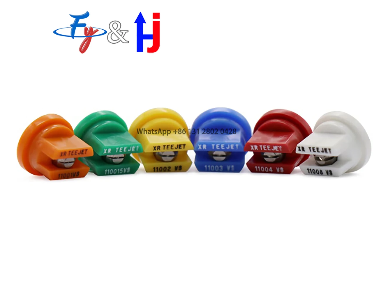 فوهة رش على شكل مروحة عالية الضغط بدون طيار زراعية، فوهة رش معدنية من الفولاذ المقاوم للصدأ، ضغط عالي XR 11002VS 11003، 11004