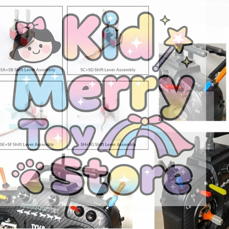 1 stks RC Drone Vliegtuigen Onderdelen TX16S Afstandsbediening Schakelaar SASB SCSD SESF SHSG Side Grip Accessoires