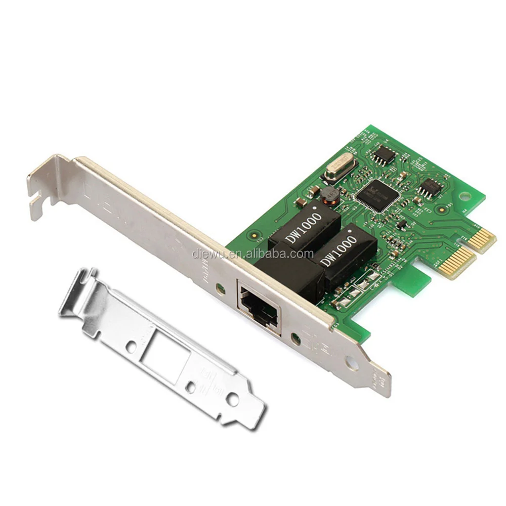 2PCS Gigabit Realtek 8168 Pci Express Diskless Network Card With Bootrom Slot
