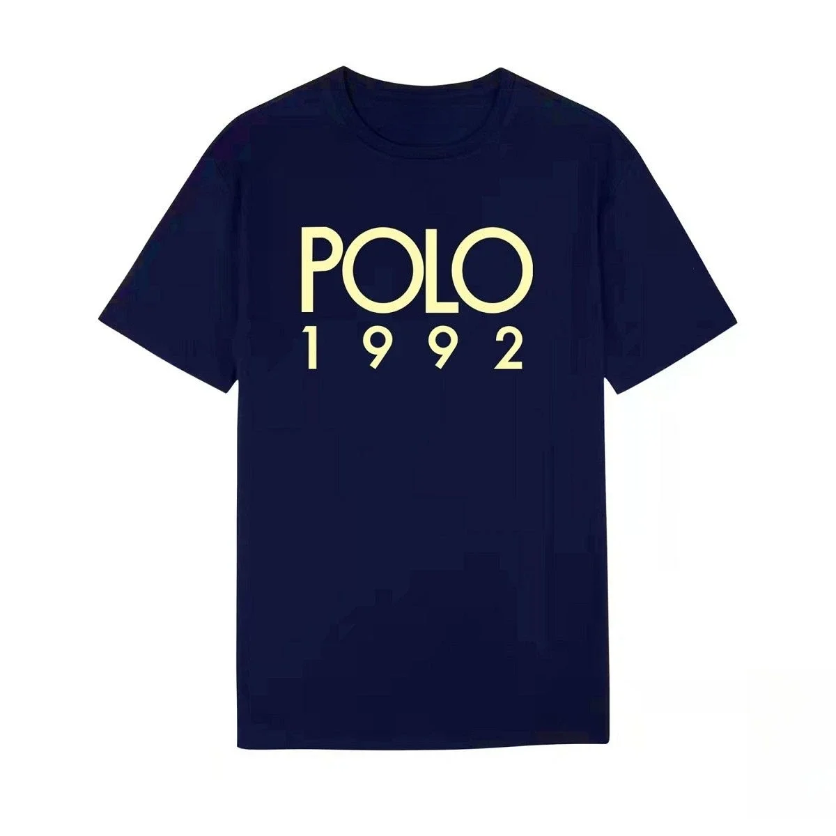 Trendy Brand New Letter Printing Men's Short-sleeved Cotton T-shirt Summer Women's Crew Neck Couple Casual Sports Versatile Top