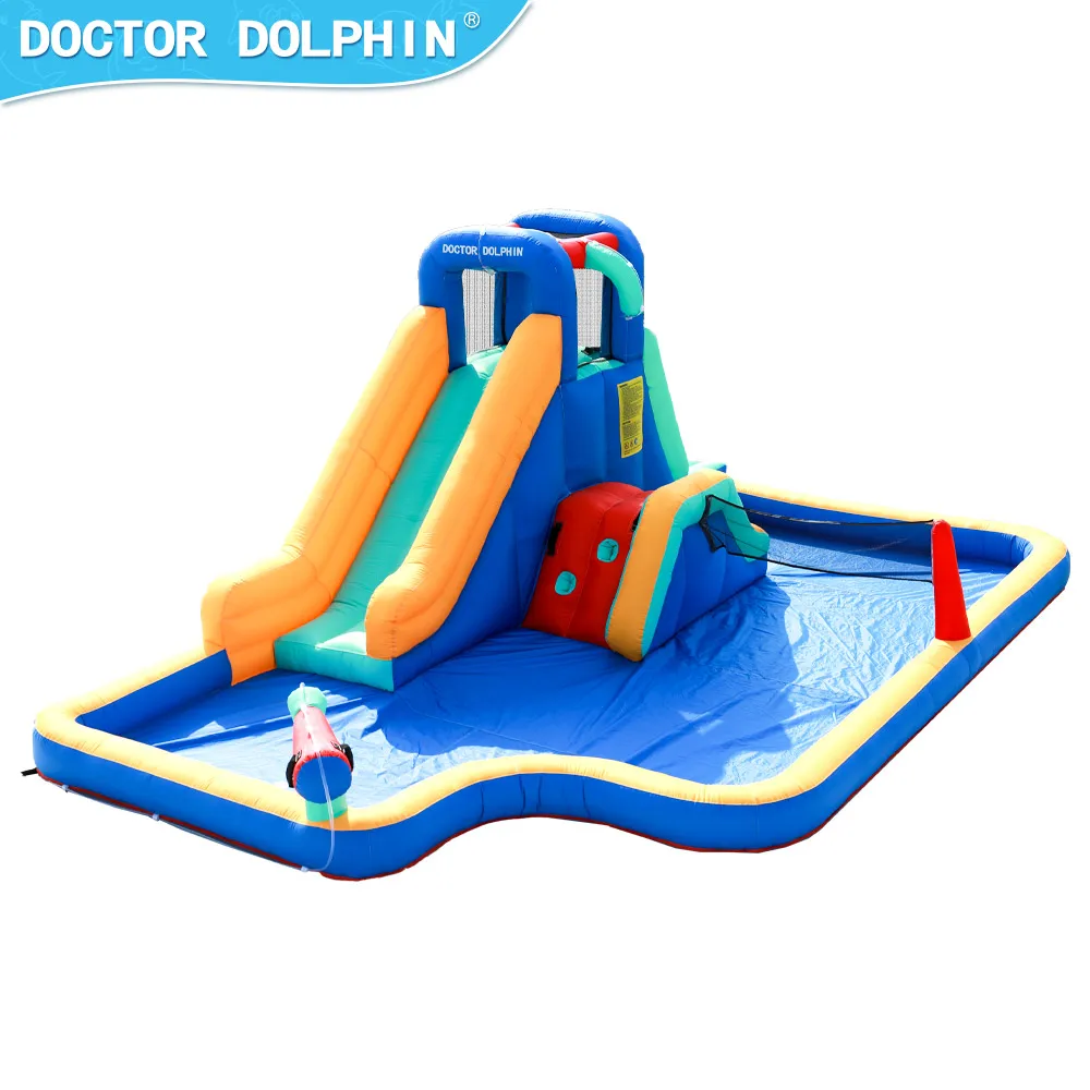 New arrival wholesale cool summer party funny volleyball children inflatable bouncing house jumping castle