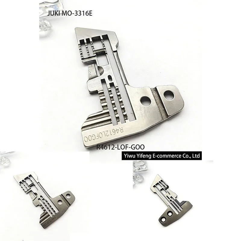 

Игольная пластина Q X YUN R4612-LOF-G00 для оверлоков JUKI MO-3316E и MO-3300 серии (4-ниточные швейные машины)