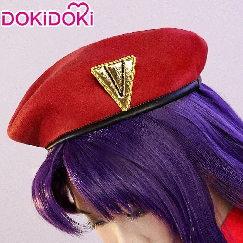 متوفر في المخزون Asukaa Katsuragi Misato شعر مستعار دانتيل أمامي أنيمي إيفا تأثيري DokiDoki المرأة الشعر الطويل Katsuragi ذيل حصان قلادة قبعة