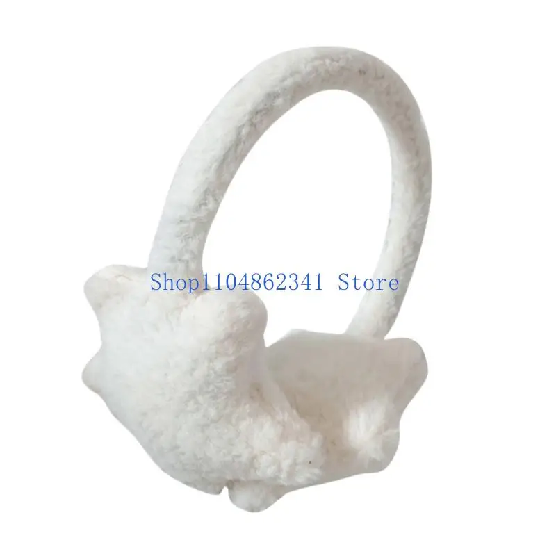 5ASD Plush Star Ear Muffs بارد التزلج على التزلج على التزلج على المشي لمسافات طويلة يغطي حماة أذن الشتاء