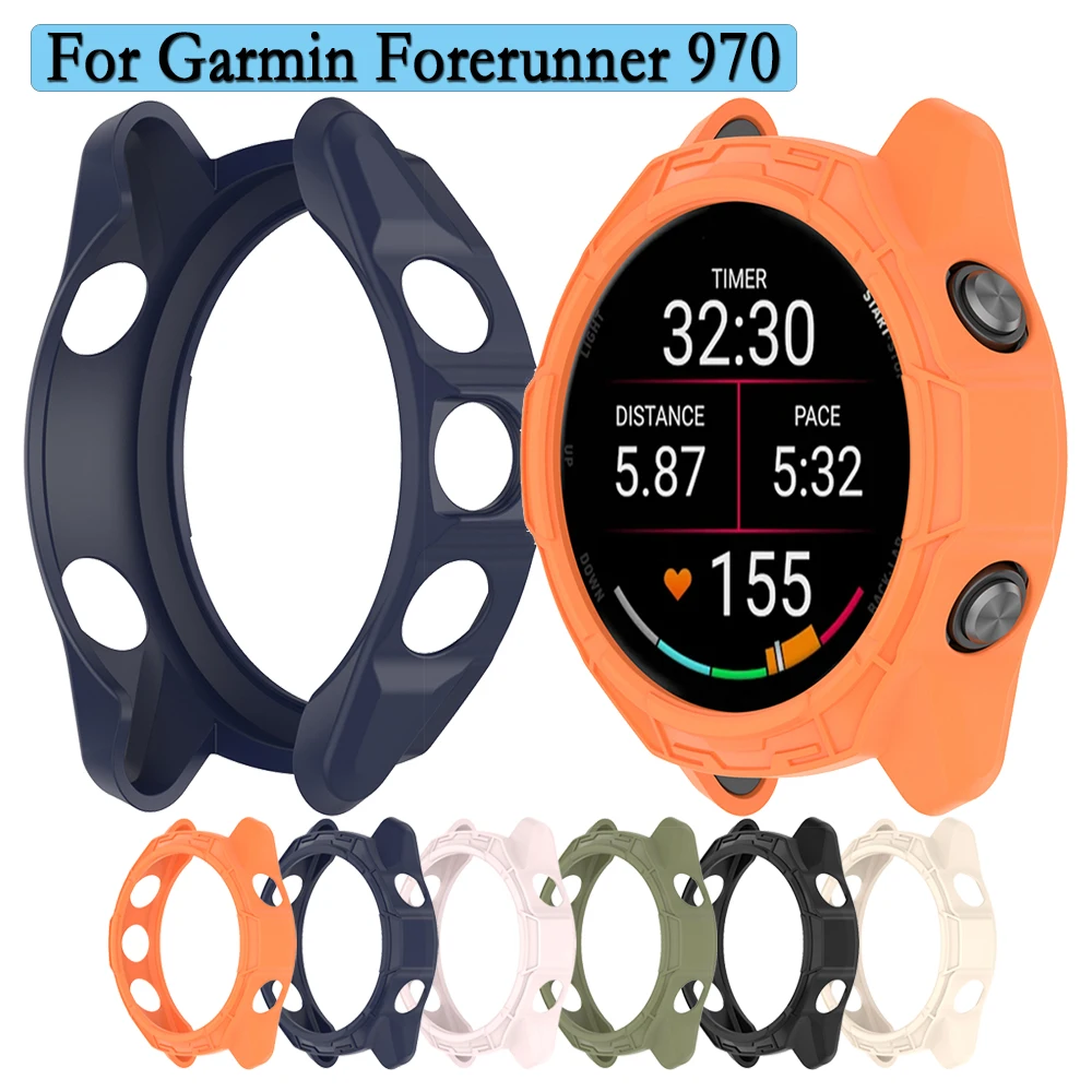 

Для Garmin Forerunner 970, высококачественный чехол из ТПУ, полый защитный чехол, высокое качество, украшение для часов Forerunner 970