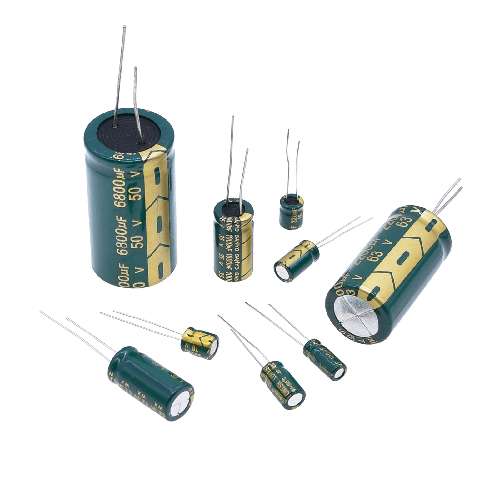 

High Frequency Electrolytic Capacitor 16V 25V 35V 50V 63V 100V 200V 400V 20% 100UF 220UF 330UF 470UF 680UF 1000UF 2200UF 3300UF