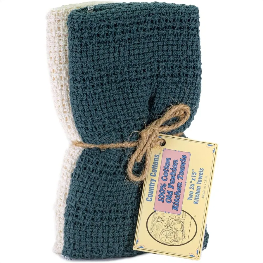 

Kitchen Towels 100 Cotton Set of 2 24x15