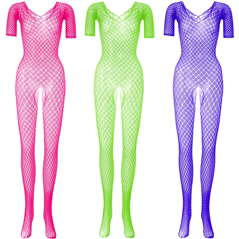 

Hot One-piece Men Underwear Erotic Tights Lingerie Transparent Temptations Full Body Stockings Clothes Male Night Club Wear