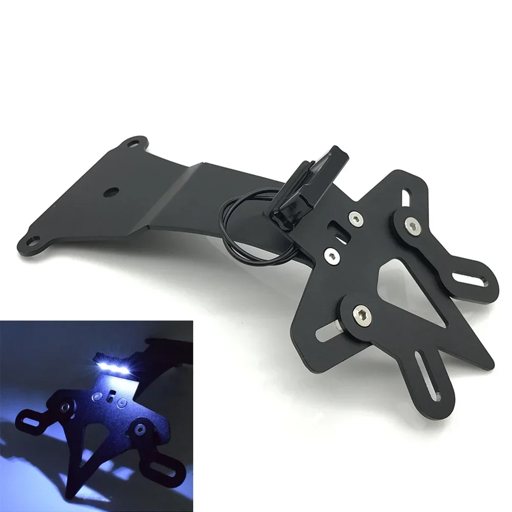 

Tail Tidy Fender Frame Eliminator with LED Light License Plate Holder Bracket Kit For Ducati Scrambler Cafe Racer 800 2019-2022