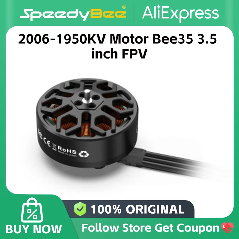 SpeedyBee 2006-1950KV Motor Bee35 3.5 inch FPV For Cinewhoop Drone Quadcopter Spare Parts