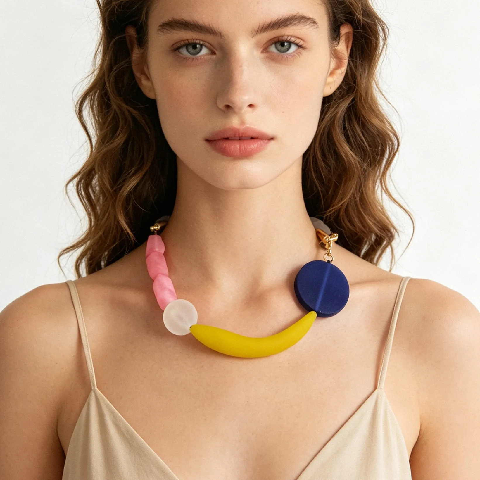 2026 New Fashion Party Geometric Splicing Choker Necklace for Women