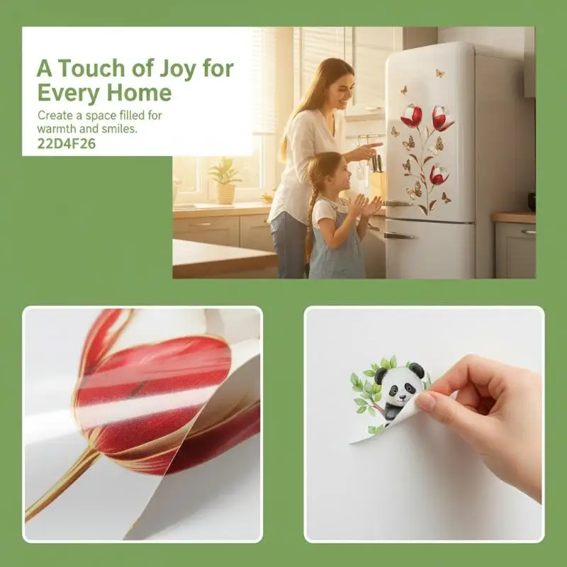 Summer Watermelon Drink Wall Sticker Kitchen Removable Refrigerator Decal Fruit Art Decoration for Home Cool Vibrant Look