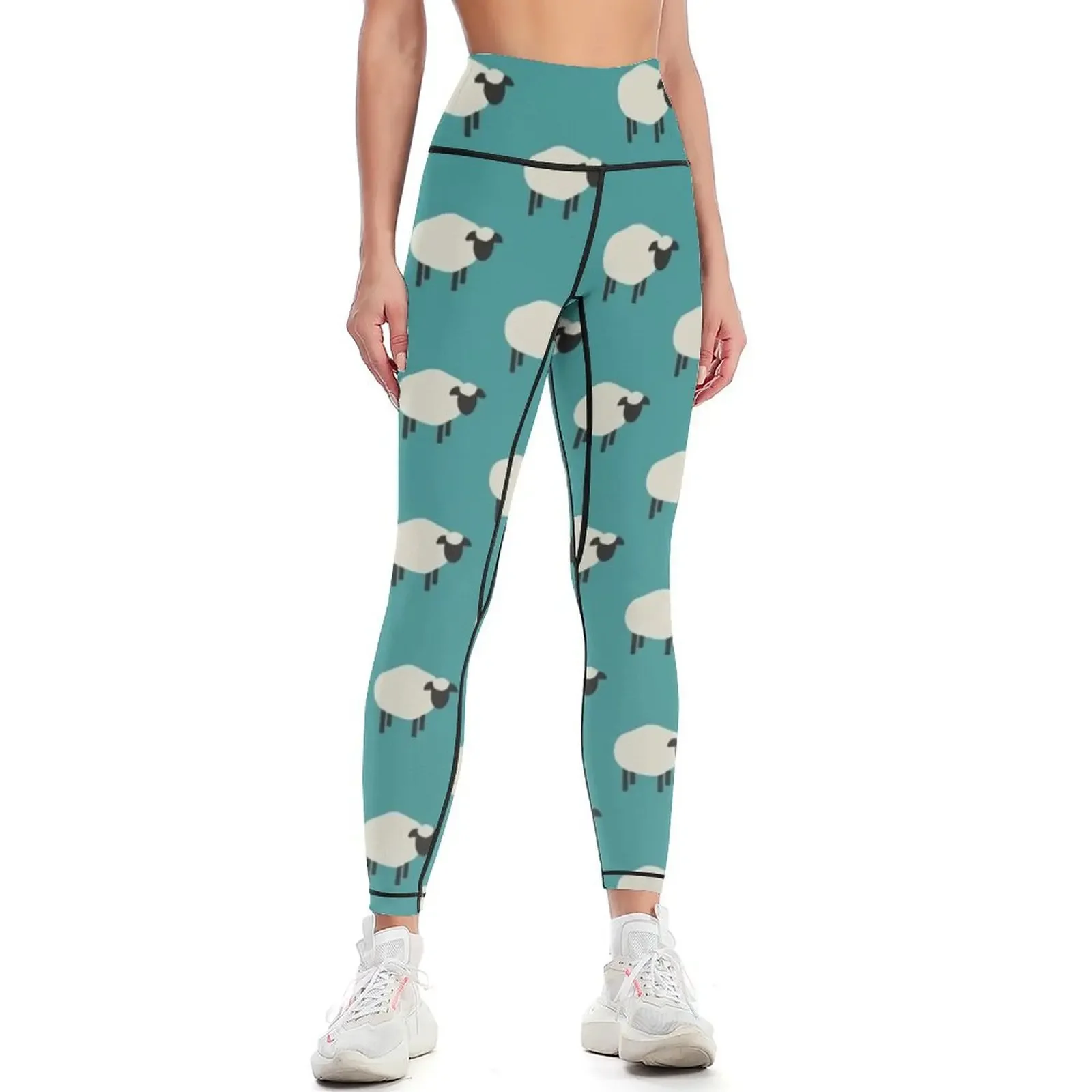 Sheep Leggings push up tights for Women sportwear gym pants sportswear woman gym 2025 Womens Leggings