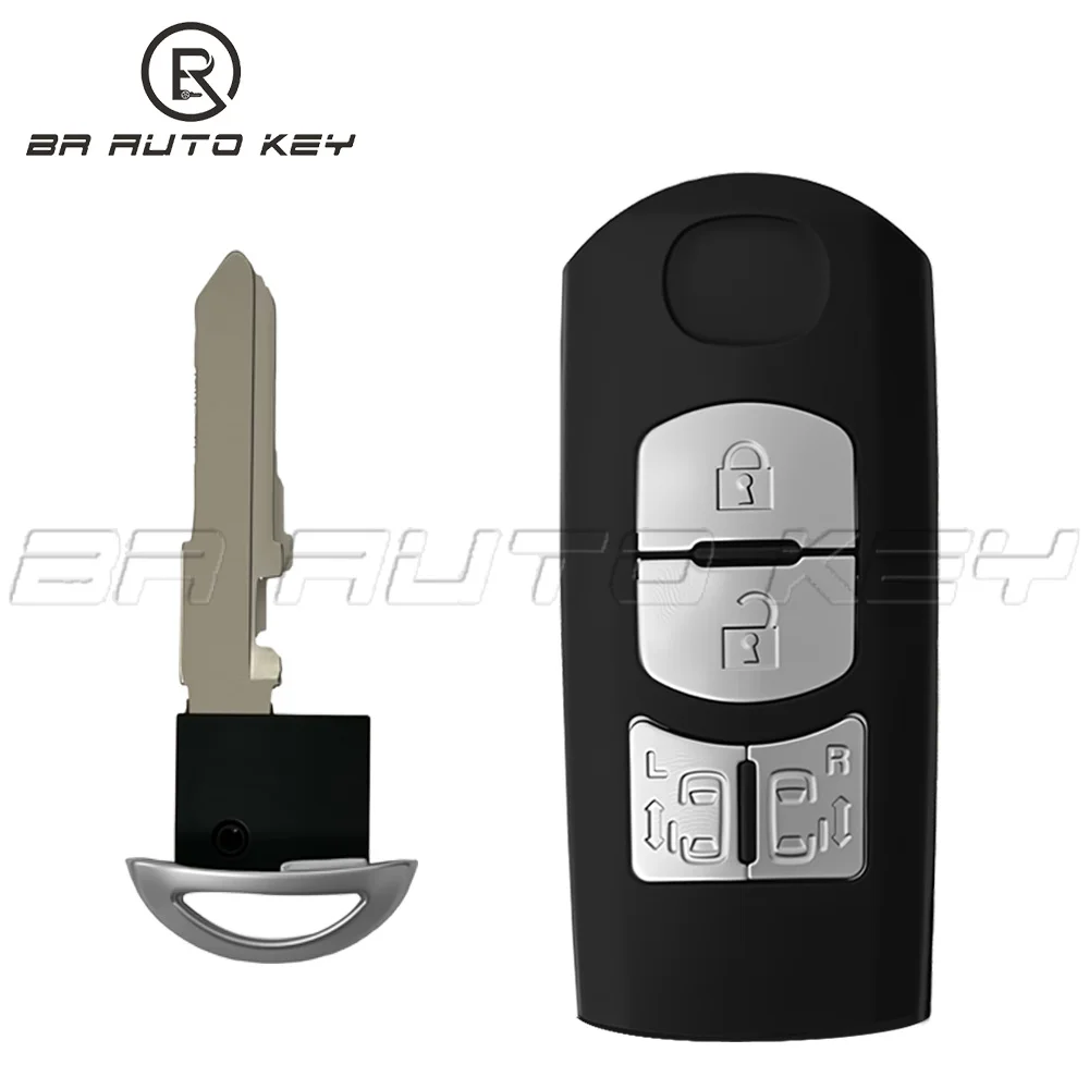 Fernbedienung autoschlüssel fob für Mazda Premacy CCEFW MPV Biante fernschlüssel 315 Mhz 4D 63 Chip 4 Taste Smart Key für mazda original baord