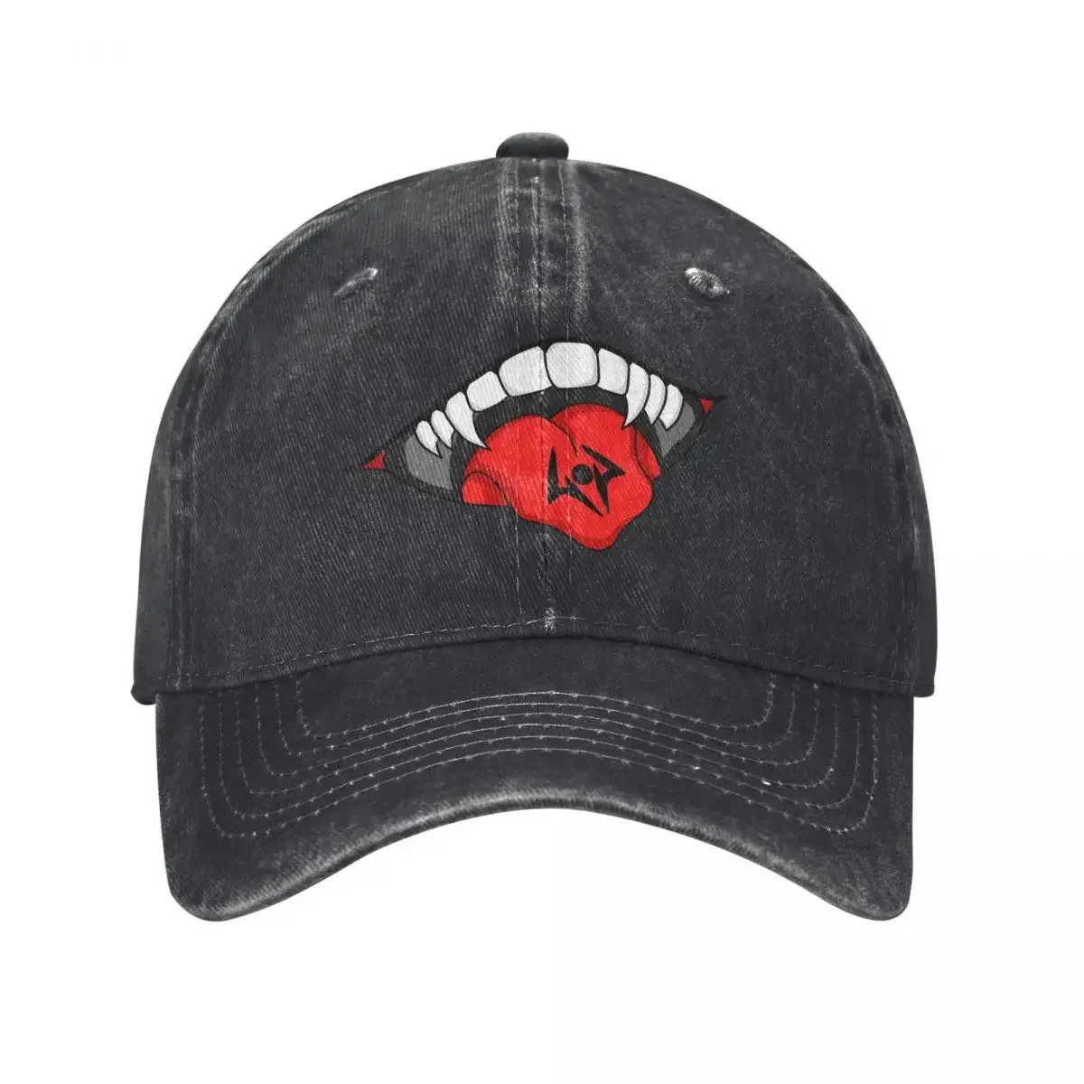 Jujutsu Sukuna Mouth Kaisen Baseball Caps Classic Distressed Denim Comic Anime Snapback Hat Men Women Outdoor Adjustable Cap Hat
