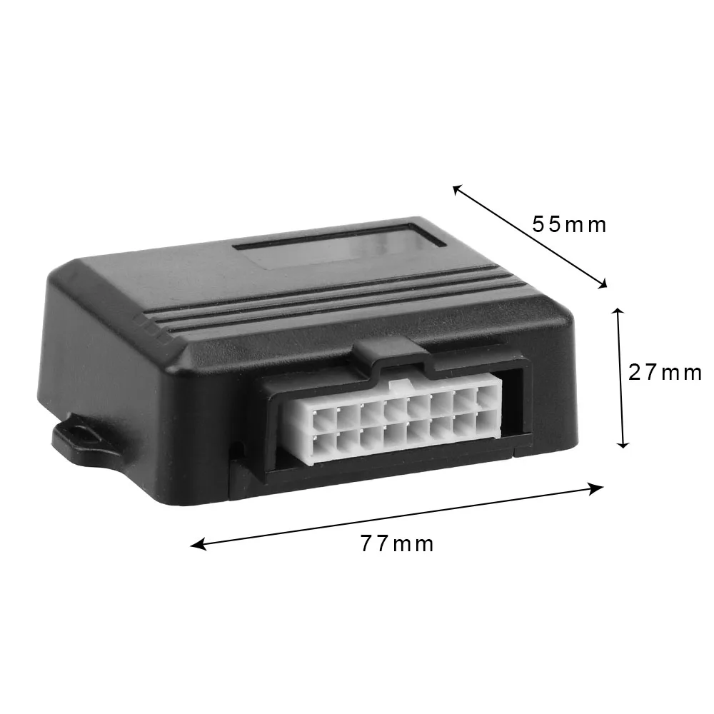 Sistemas de alarma universales de 12V para 2/4 puertas, cierre automático de ventanas, ventana eléctrica de coche, cierre enrollable, cierre remoto de ventanas