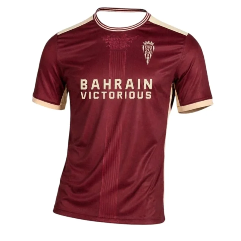 Neue 2026 Córdoba Club 26-27 Saison Heim- & Auswärtstrikots – Atmungsaktives Kurzarm-Sport-T-Shirt für Herren (Familien-Set) – Detail 6