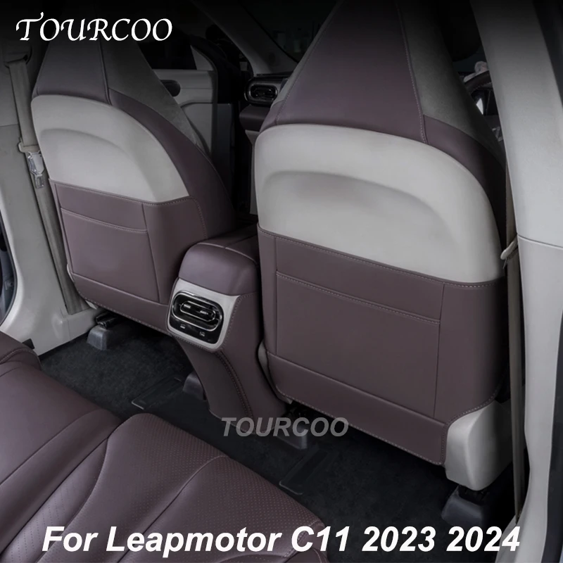 

Для Leapmotor C11 2023 2024, детский противоударный коврик на заднее сиденье, защитный коврик от грязи, аксессуары