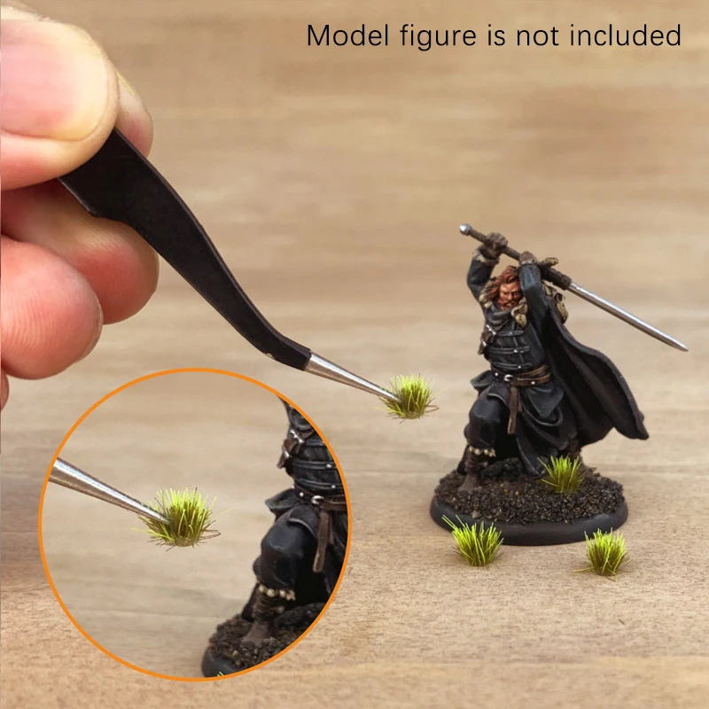 Self-Adhesive Static Grass Tufts Miniature Scenery Wildflowers Flower Cafts Artificial Grass Modeling Wargaming DIY Handmade