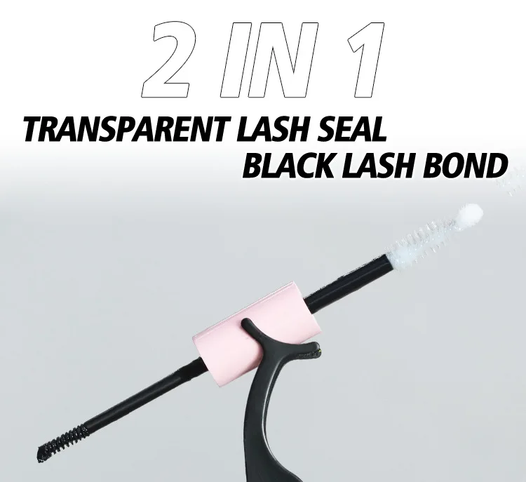 MIAOJIE colle à cils et joint pour grappes de cils colle à cils fixe forte colle à cils durable outil d'extension de cils