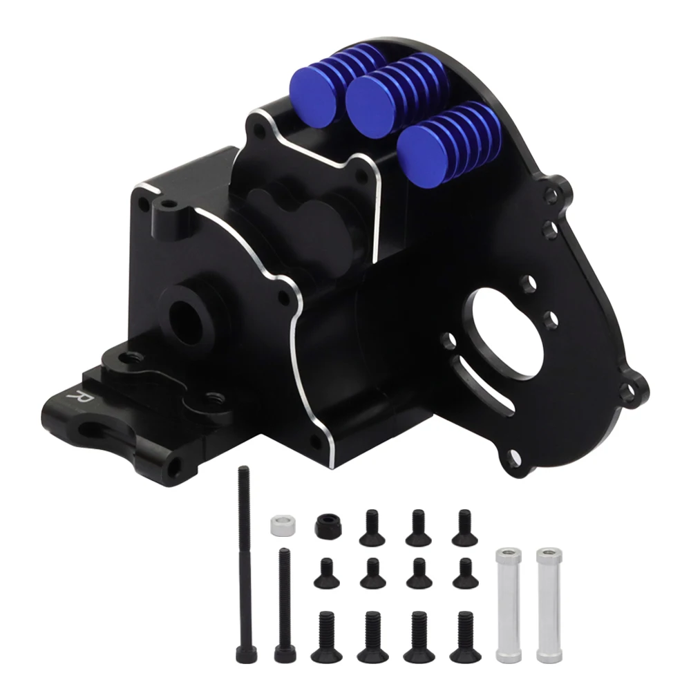 Metal Transmission Gearbox Gear Box for 1/10 Traxxas Slash 2WD VXL Rustler Stampede Bandit RC Car Upgrades Parts