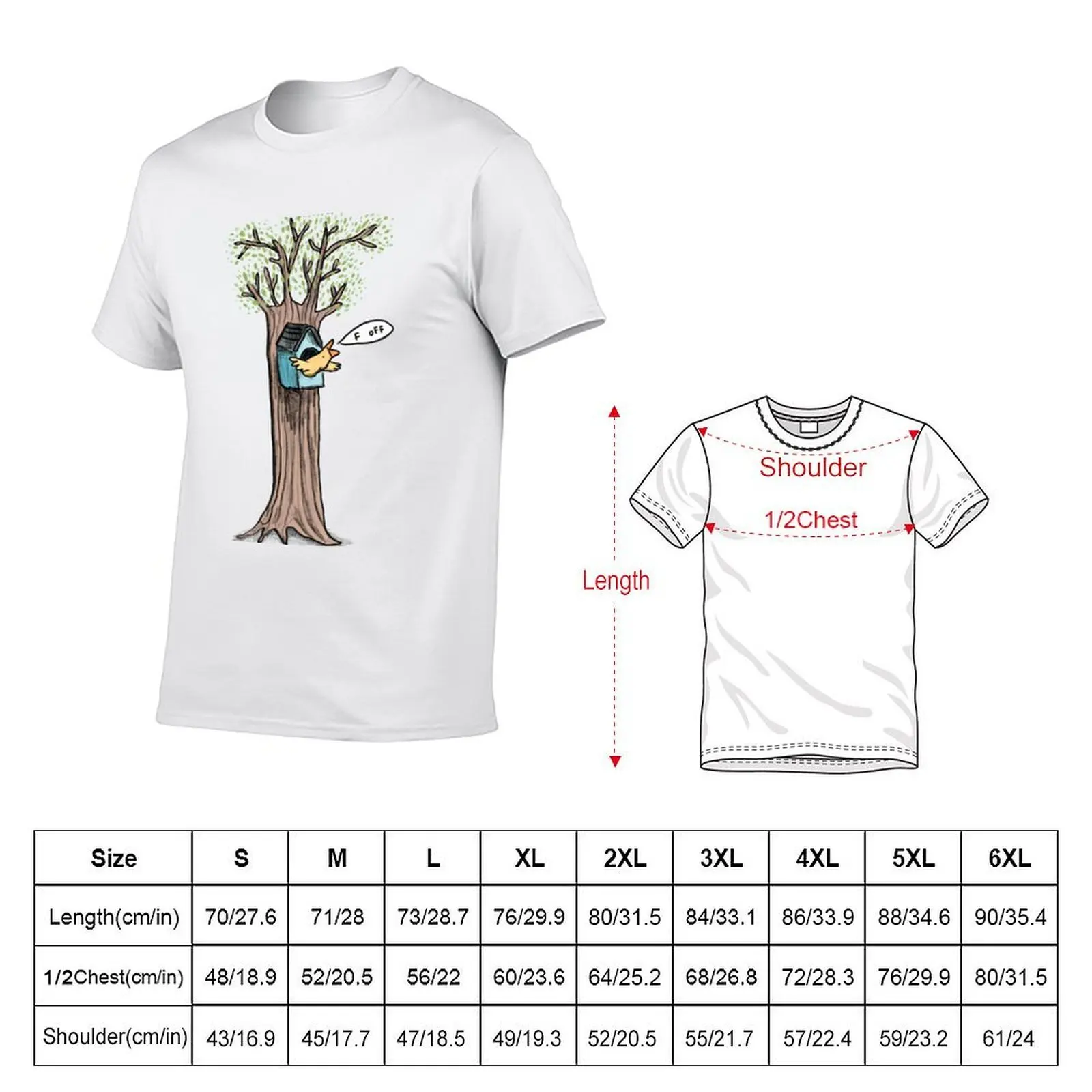 Rude Bird T-Shirt summer 2026 oversized mens graphic t-shirts hip hop