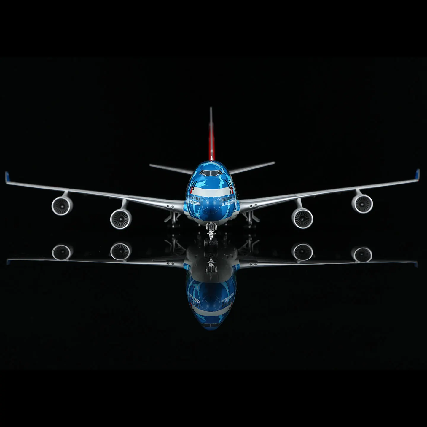 

L2062 Коллекционный самолет из сплава в подарок SQ Wings 1:200 JAL Japan Airlines «50th» Boeing B747-400 Литая под давлением модель самолета JA8912