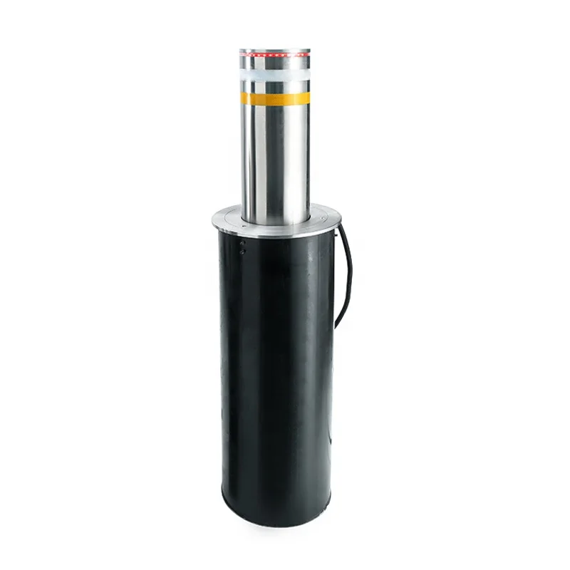 

Traffic Safety Internal Lock Traffic Barrier Full Automatic 219 Mm Hydraulic Rising Bollards HZ-SS219