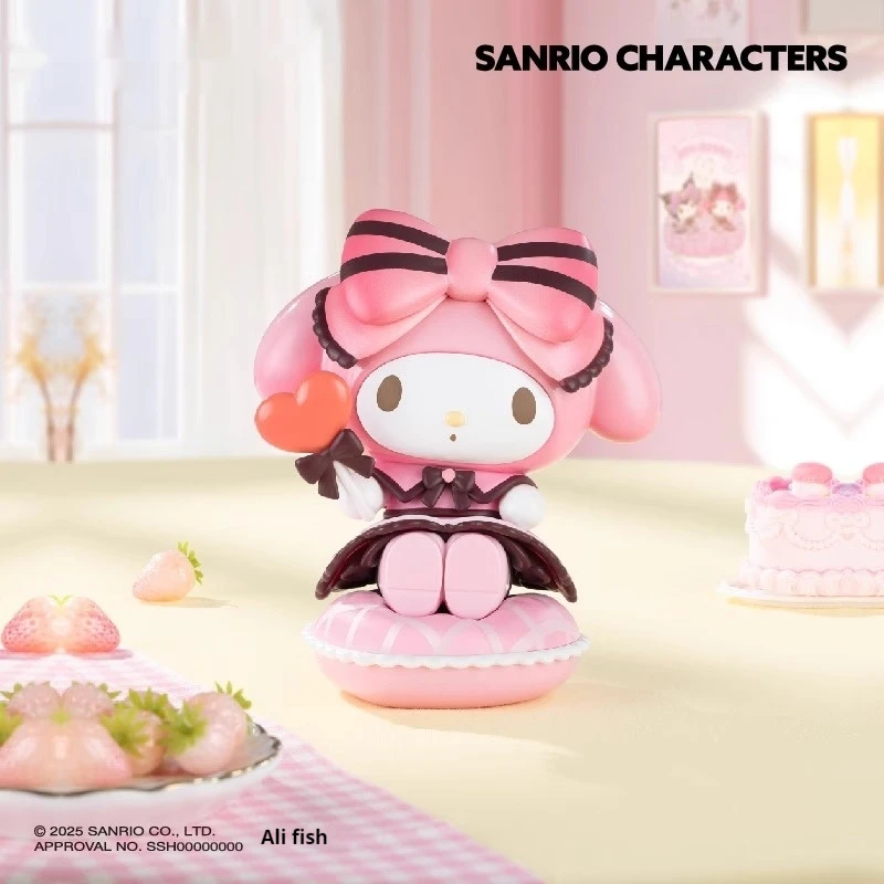 Neue Sanrio Familie Schatz Candy Blind Box Kuromi My Melody Puppe Figur Hallo Kitty Ornament Trend Spielzeug Kinder Geburtstag Geschenk